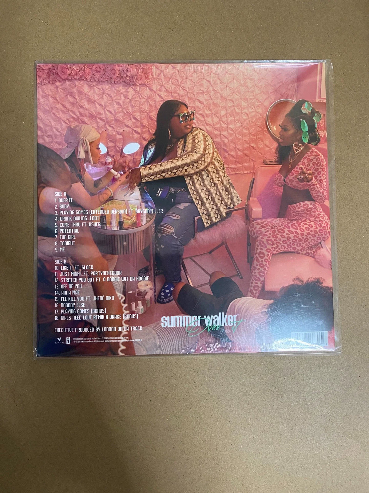 Summer Walker – Over It – Sealed Vinyl LP
