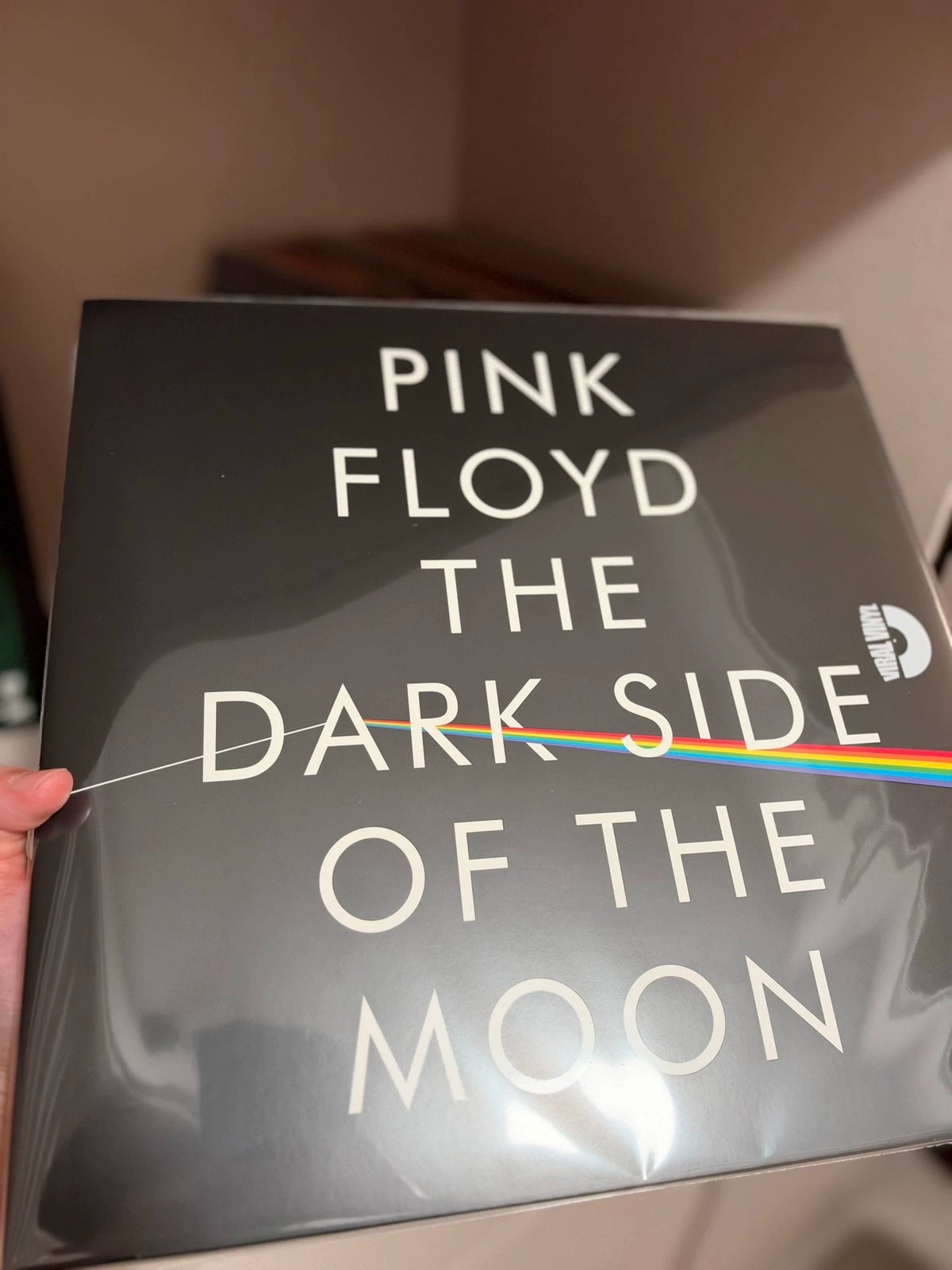 Pink Floyd – The Dark Side of the Moon – 50th Anniversary Clear UV 2LP front cover