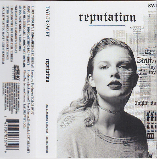 Taylor Swift : Reputation (Cass, Album, Ltd)