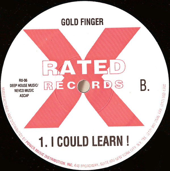 Gold Finger* : Taste The Funk / I Could Learn! (12", Maxi)