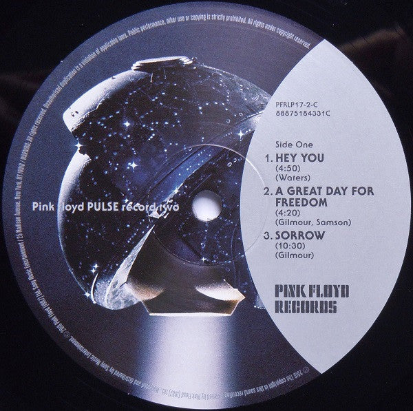 Pink Floyd : Pulse (4xLP, Album, RE, RM, 180 + Box)