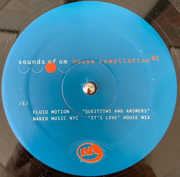 Various : Sounds Of OM: House Compilation 01 (2xLP, Comp)