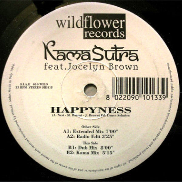 Kamasutra : Happyness (12")