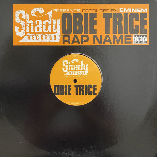 Obie Trice : Rap Name (12", Promo)