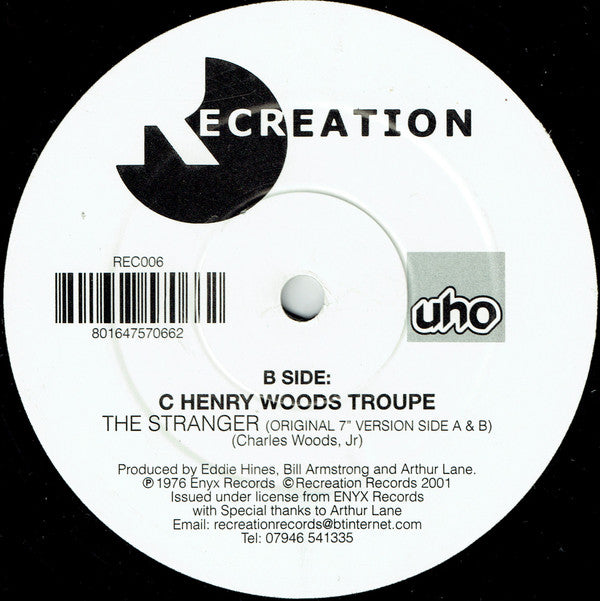C. Henry Woods Troupe : The Stranger (12")