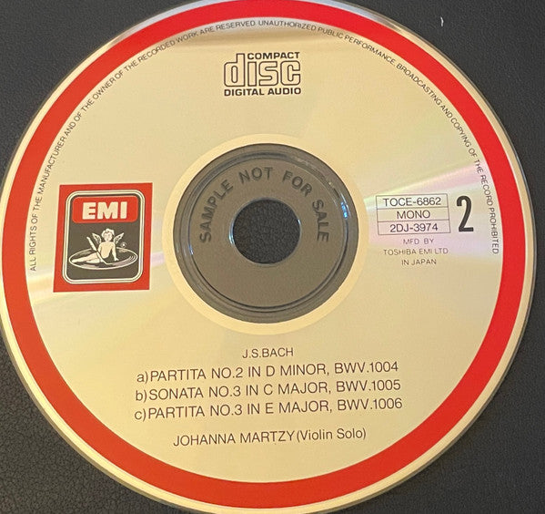 Johanna Martzy : The Art Of (6xCD, Comp, Mono)