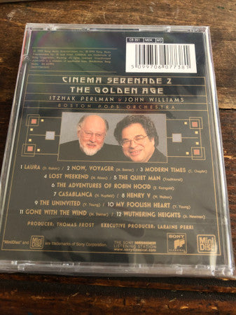 Itzhak Perlman, John Williams (4), Boston Pops Orchestra : Cinema Serenade 2 (MD, Comp)