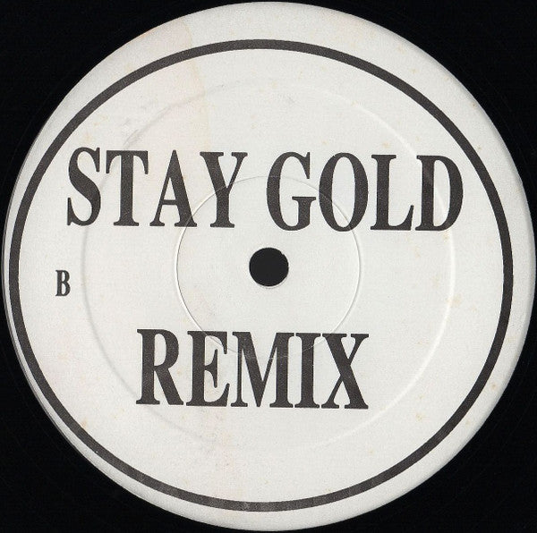 Young Zee : Stay Gold / Stay Gold Remix (12", Single, Promo)