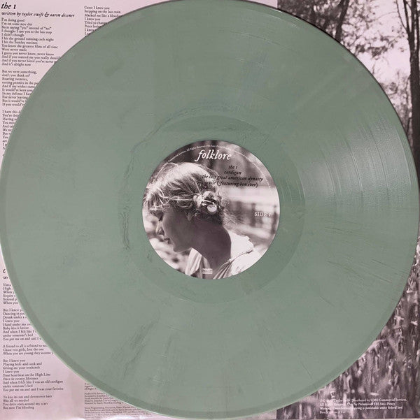 Taylor Swift : Folklore (2xLP, Album, Dlx, Ltd, Gre)