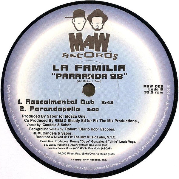 La Familia (2) : Parranda '98 (12")