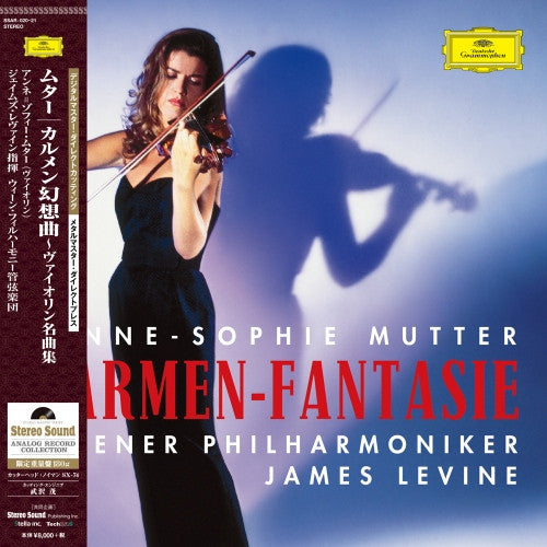 Anne-Sophie Mutter, Wiener Philharmoniker, James Levine (2) : Carmen - Fantasie (2xLP, Album, Ltd, RE, 180)
