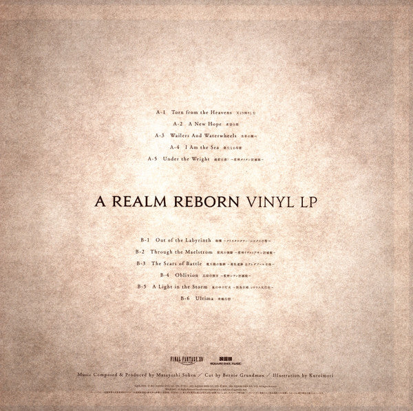 Masayoshi Soken : Final Fantasy XIV Vinyl LP Box (LP + LP + LP + LP + Box, Album)