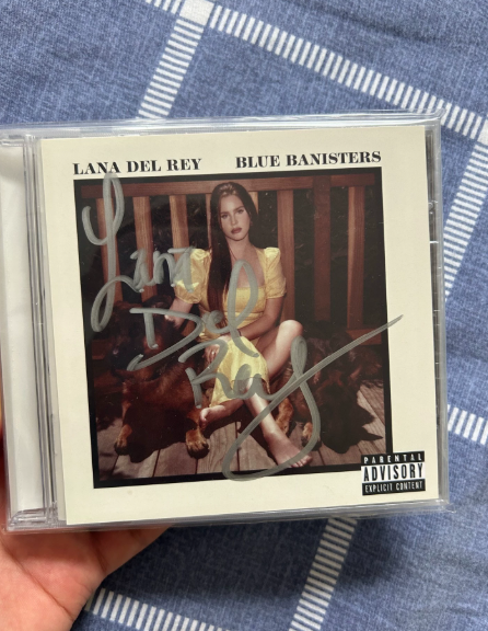 Lana Del Rey – Blue Banisters Signed CD Silver Autograph