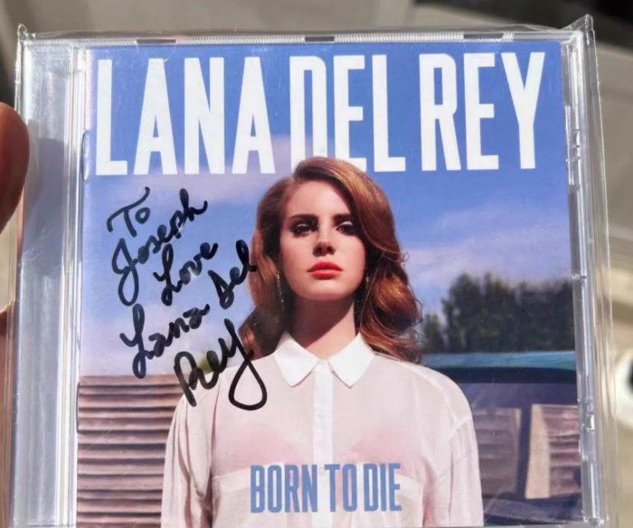 Lana Del Rey – Born To Die Signed CD Personalized Autograph