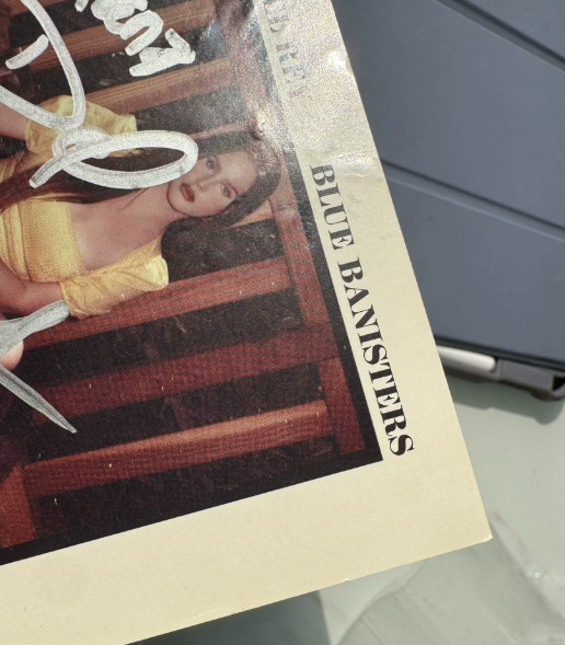 Lana Del Rey – Blue Banisters Signed Insert