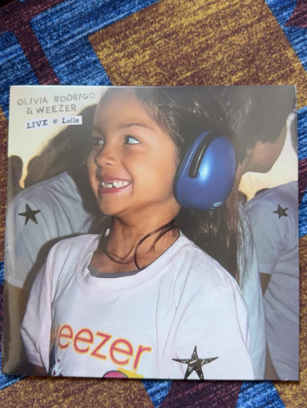 Olivia Rodrigo x Weezer - Live @ Lolla 7" Limited Edition Blue Vinyl Single