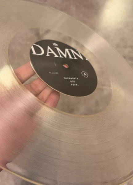 Kendrick Lamar - DAMN. 2LP Clear Vinyl (Misprint, No Number)