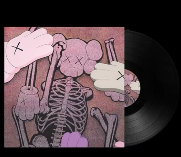 Clipse - Let God Sort Em Out (KAWS cover) deluxe black vinyl LP