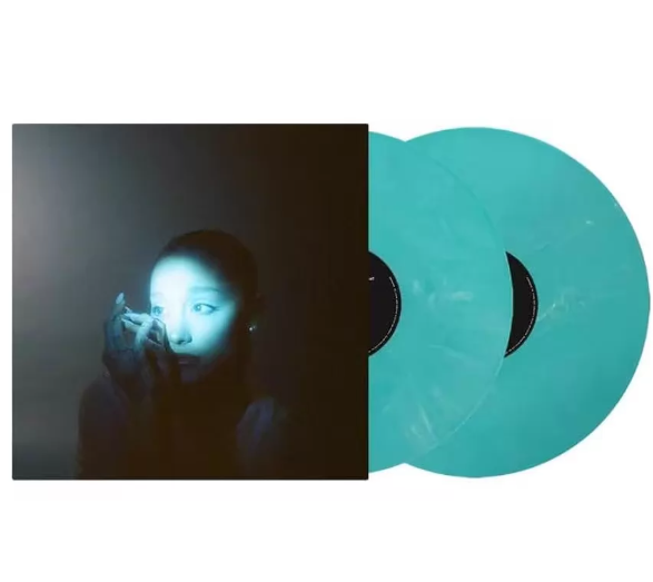 Ariana Grande - eternal sunshine deluxe: brighter days ahead alternative cover double turquoise colored vinyl LP