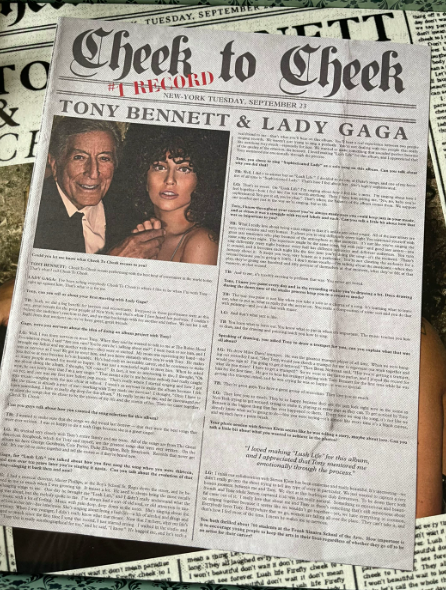 Lady Gaga & Tony Bennett - Cheek To Cheek (Deluxe Box Set, Box Corner Split ×2)