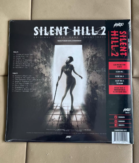 Silent Hill 2 (Original Game Soundtrack Mondo LP, OOP, New Sealed)
