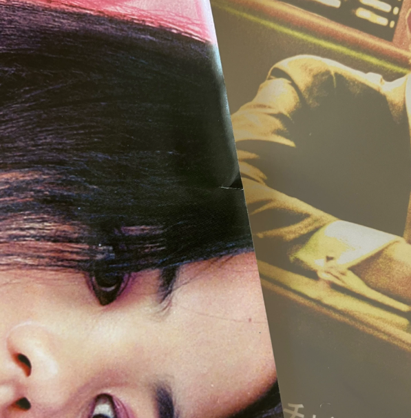 Faye Wong - Only Love Strangers (Hong Kong Original B2 Vintage Promo Poster)