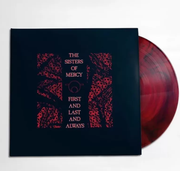 The Sisters Of Mercy – First And Last And Always Elektra 75 Red Marble Vinyl LP Sealed