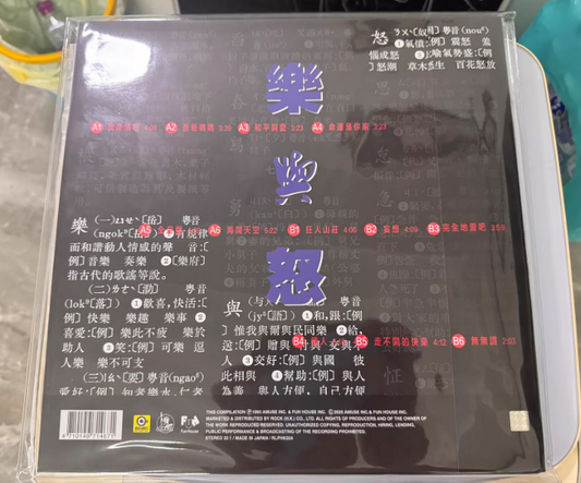 Beyond – 樂與怒 Japan 180g Vinyl LP OBI Edition
