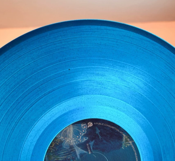 Chloe Moriondo – Oyster Signed Sea Blue Glitter Vinyl LP