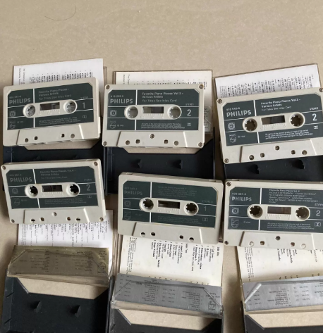 Favorite Piano Pieces Vol. 1–6 Gold Edition Cassette Box Set