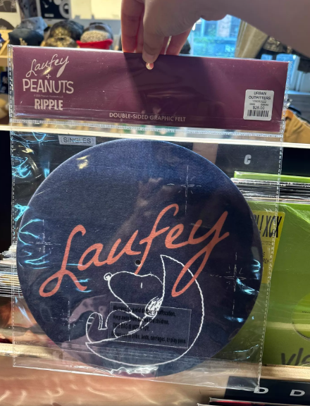 Laufey x Peanuts Turntable Slipmat Set