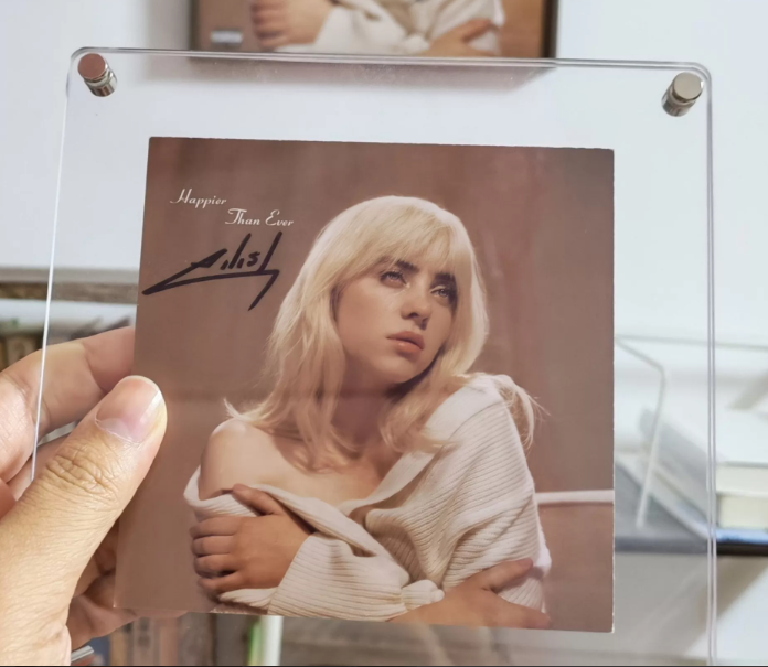 Billie Eilish – Happier Than Ever Signed Art Card
