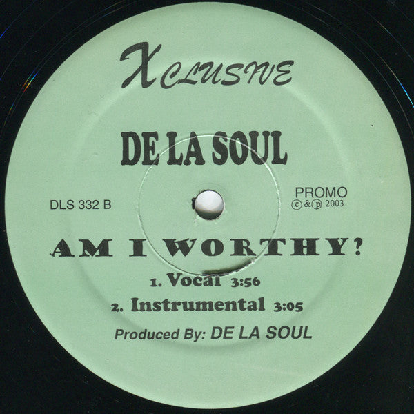 De La Soul : 4 The Love / Am I Worthy (12", Unofficial)