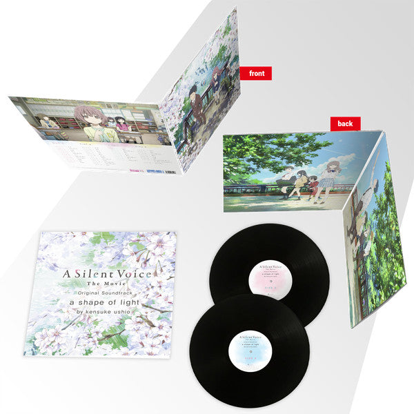Kensuke Ushio : A Shape Of Light - "A Silent Voice The Movie" Original Sound Track (2xLP, Album, RE)