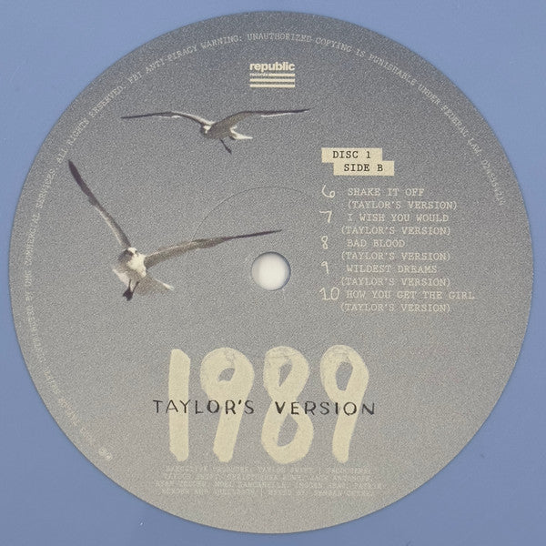 Taylor Swift : 1989 (Taylor's Version) (2xLP, Album, S/Edition, Blu)