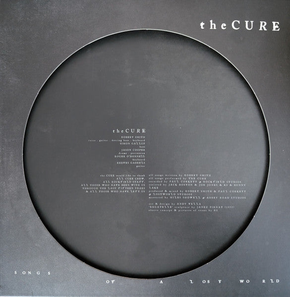 The Cure : Songs Of A Lost World (LP, Album, Ltd, Pic)
