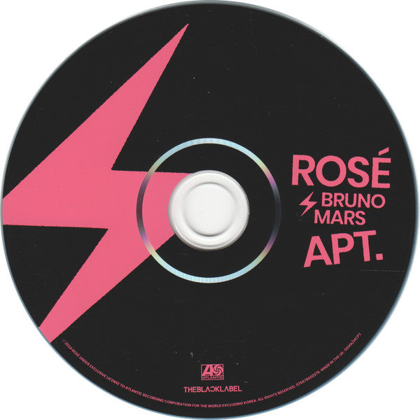 Rosé (2), Bruno Mars : Apt. (CD, Single)