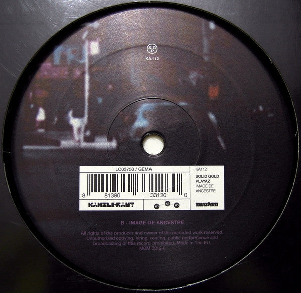 Solid Gold Playaz : Image De Ancestre (12")