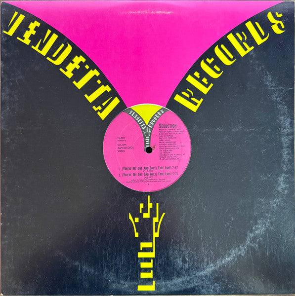 Seduction : (You're My One And Only) True Love (12", Single, B E)