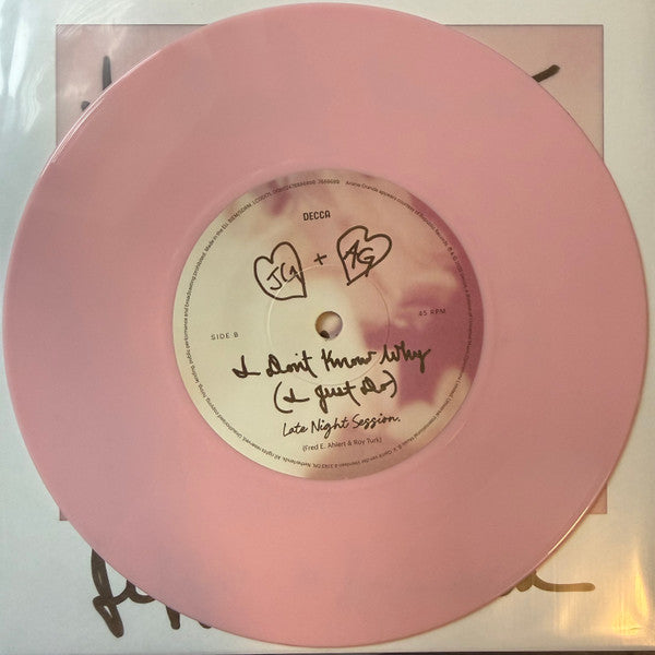 Jeff Goldblum & The Mildred Snitzer Orchestra Featuring Ariana Grande : I Don't Know Why (I Just Do) (7", Single, Pin)