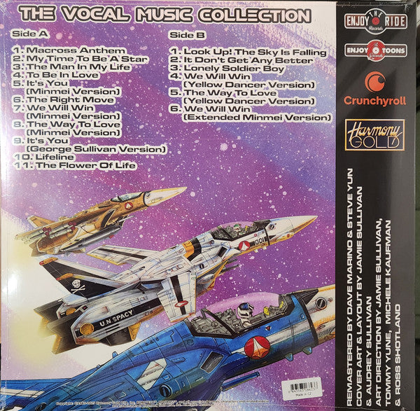 Various : Robotech - The Vocal Music Collection (LP, Album, Ltd, Blu)