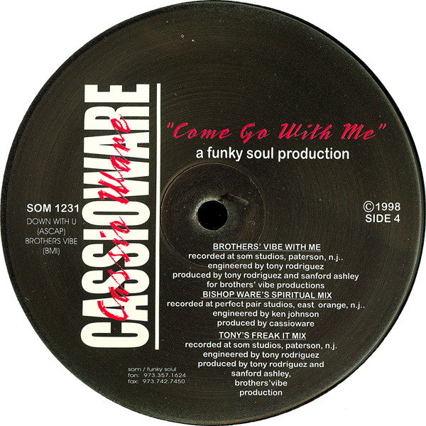 Cassio Ware : Come Go With Me (2x12")