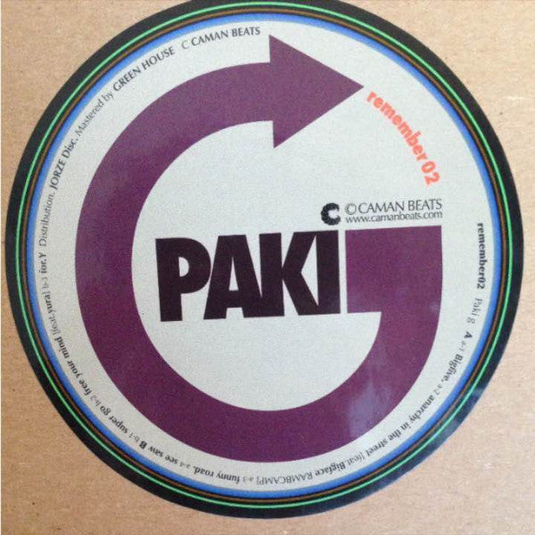Paki-G : Remember02 (12")