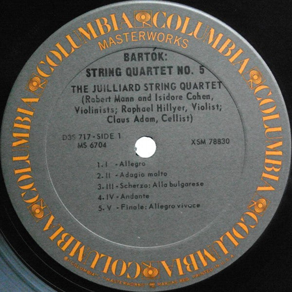 Bartók* - The Juilliard String Quartet* : The Six String Quartets (3xLP, RP + Box)