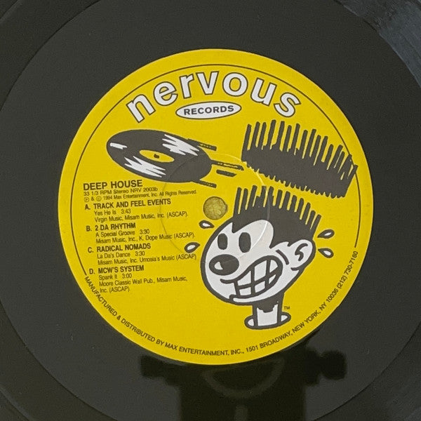 Various : Deep House : Nervous Breakdown Volume 2 (LP, Comp)