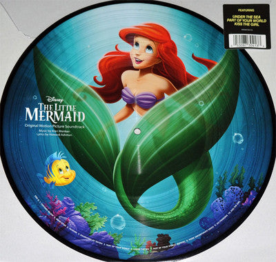 Various : The Little Mermaid (Original Motion Picture Soundtrack) (LP, Album, Pic, RE)