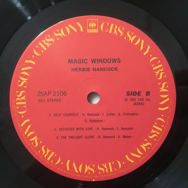 Herbie Hancock : Magic Windows (LP, Album)
