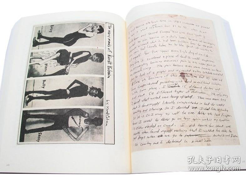 Kurt Cobain - Journals Facsimile Art Book