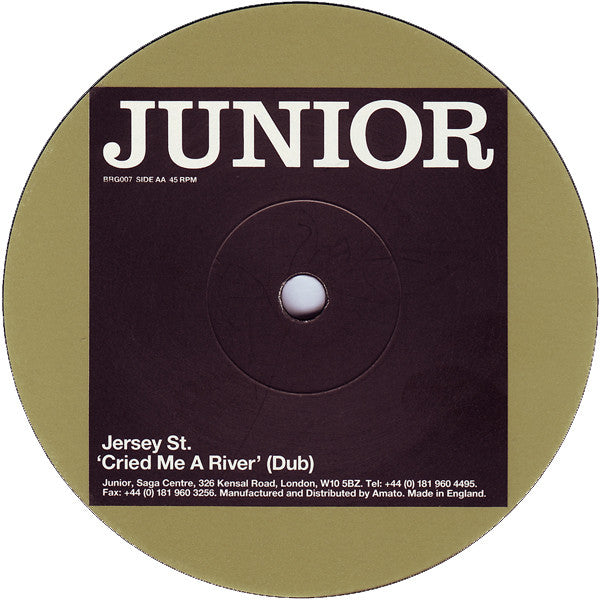 Jersey St.* : Cried Me A River (12")