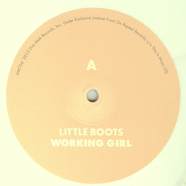 Little Boots : Working Girl (LP, Album, Ltd, Whi)
